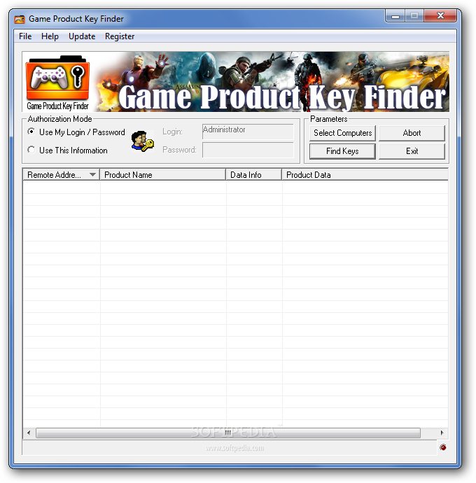 Which file does the games serial key get saved in free